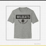 Simple Wildcats Sports DriFit Grey