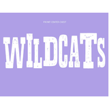 Wildcats Simple Fun Comfort Colors Violet
