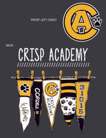 Wildcats Pennant Tshirt (Comfort Colors)