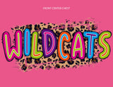 Neon Leopard Wildcats Shirt PRE-ORDER