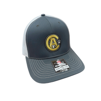 Charcoal/White Mesh Back Hat