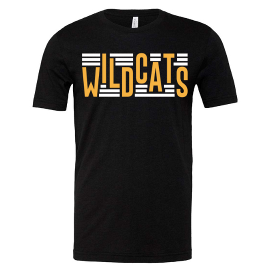 Wildcat Line Design T Shirt