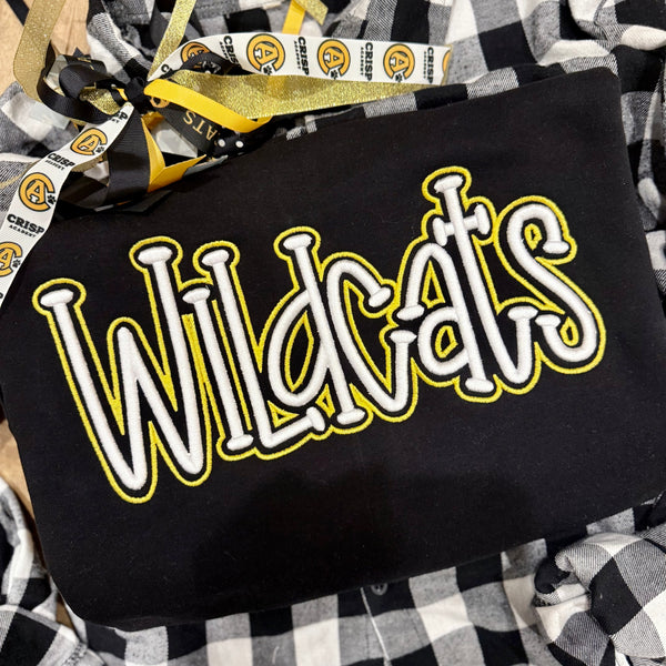 Women’s Wildcat Puff Embroidered Sweatshirt