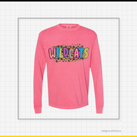 Neon Leopard Wildcats LONG SLEEVE Shirt PRE-ORDER